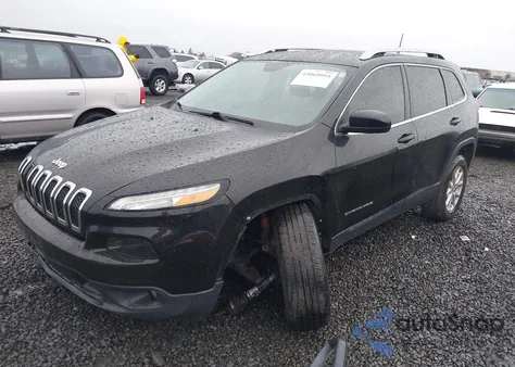 2017 Jeep Cherokee Latitude 4X4 z USA, uszkodzony, nr VIN 1C4PJMCS2HW599671